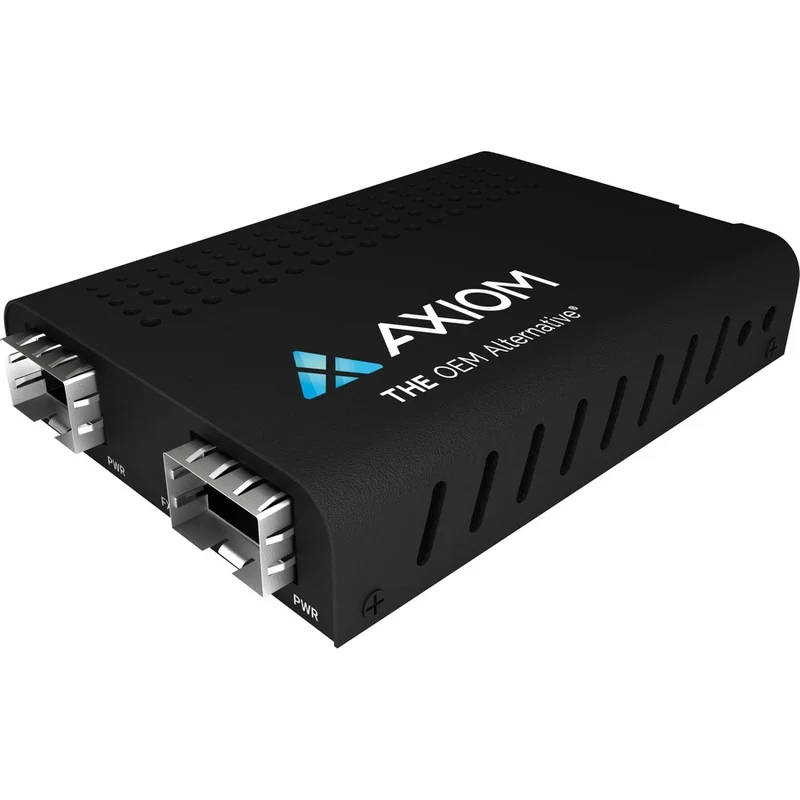 Convertisseur de mode optique Axiom Mini 10 Gb/s SFP+ vers SFP+ (OEO) MC12-SFP-AX
