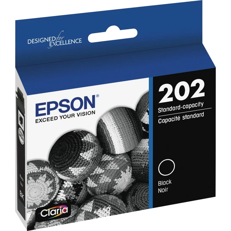 Cartouche d'encre à jet d'encre d'origine Epson DURABrite Ultra - Noir - 1 unité T202120S