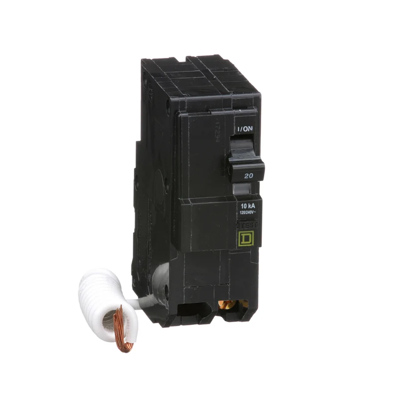 BREAKER QO 20A 2P 120/240V PLUG-IN GROUND FAULT EQ PROT
