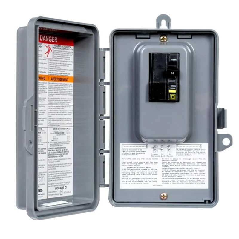 PANEL HOT TUB/POOL/SPA 1-40A-2P BKR GFCI 3W 120/240V 3R