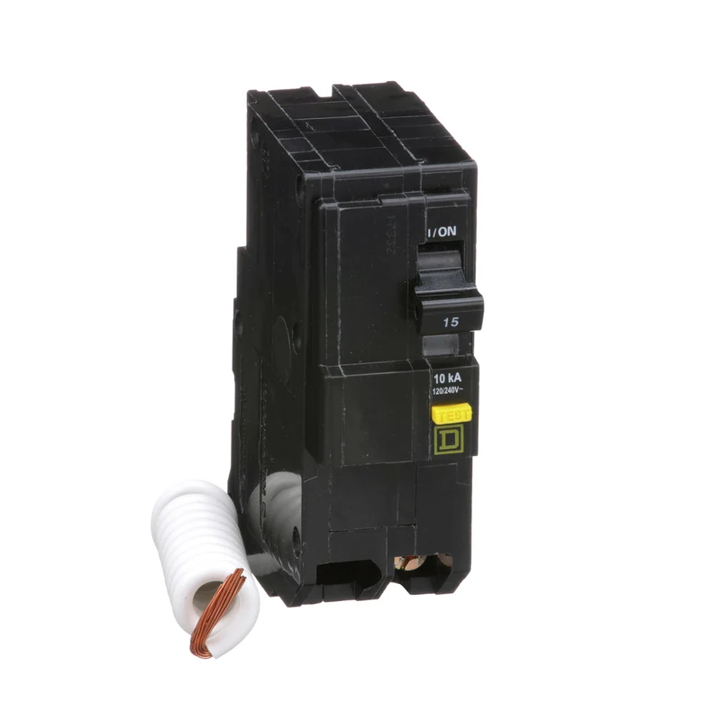 BREAKER QO 15A 2P 120/240V PLUG-IN GROUND FAULT INTERR