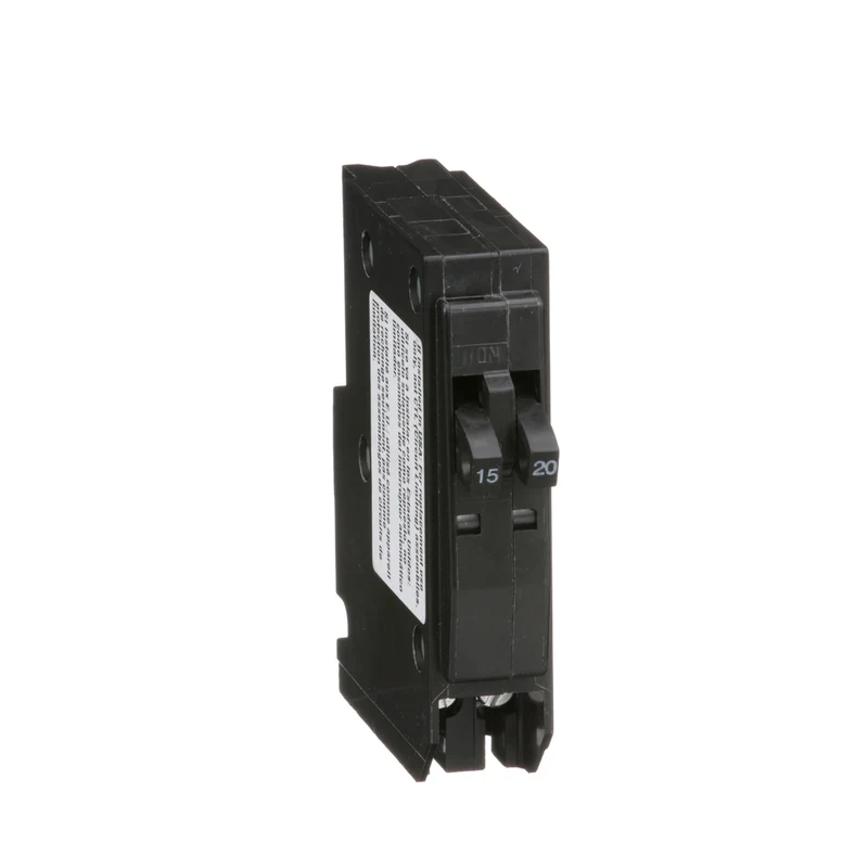 BREAKER QO TWIN 15A 1P + 20A 1P 120V PLUG-IN