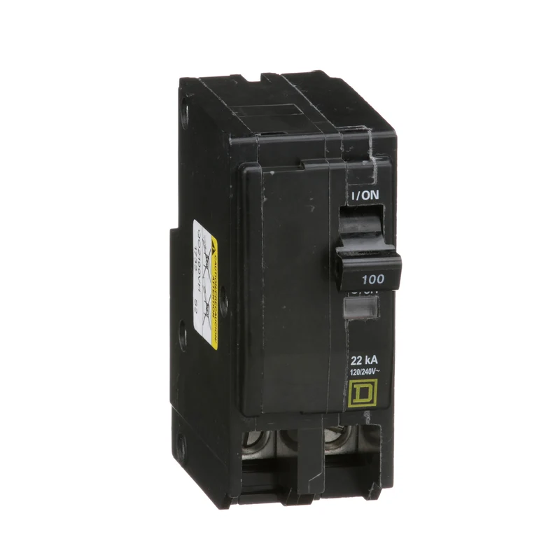 BREAKER QO 100A 2P 120/240V PLUG-IN HIGH INTERR CAPACITY