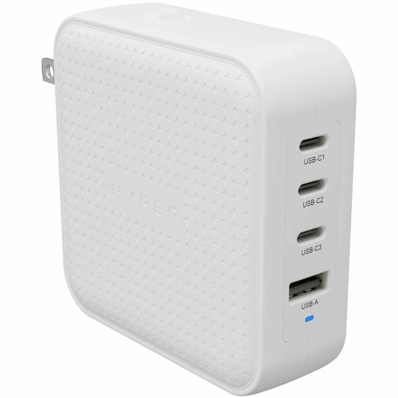 Chargeur de voyage USB-C GaN Hyper HyperJuice 100 W avec 4 ports HJ1002WHWWGL