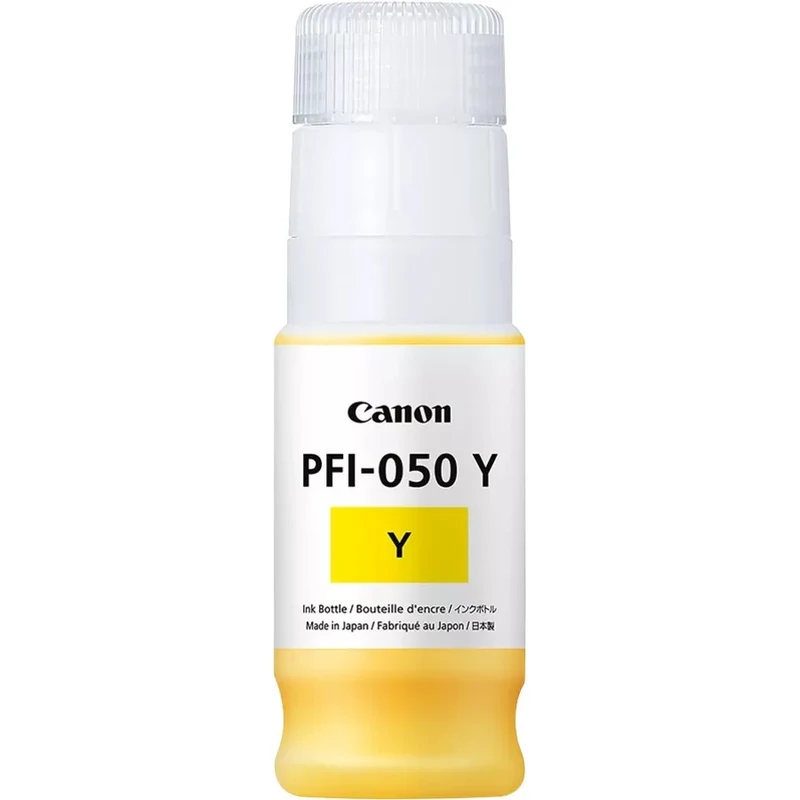 Cartouche d'encre jet d'encre originale Canon PFI-050 Y - Pack jaune 5701C001