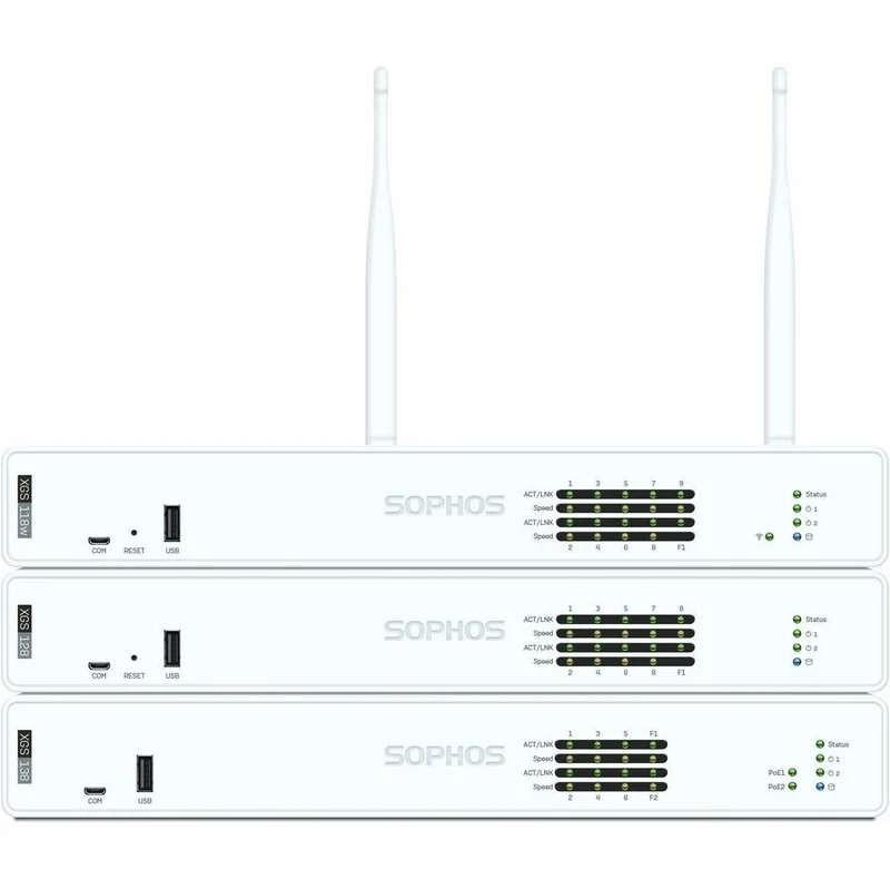 Appliance de sécurité réseau/pare-feu Sophos XGS 118w XZ118Z36ZZPCUS