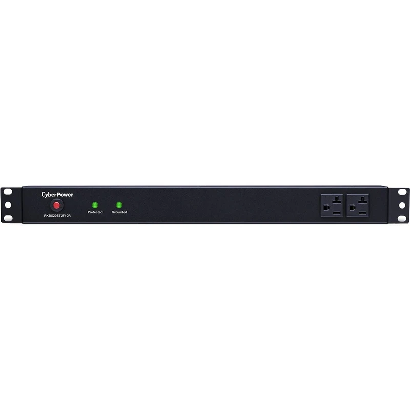 Suppresseur de surtension CyberPower Rackbar RM 1U RKBS20ST2F10R 20A 12 prises RKBS20ST2F10R