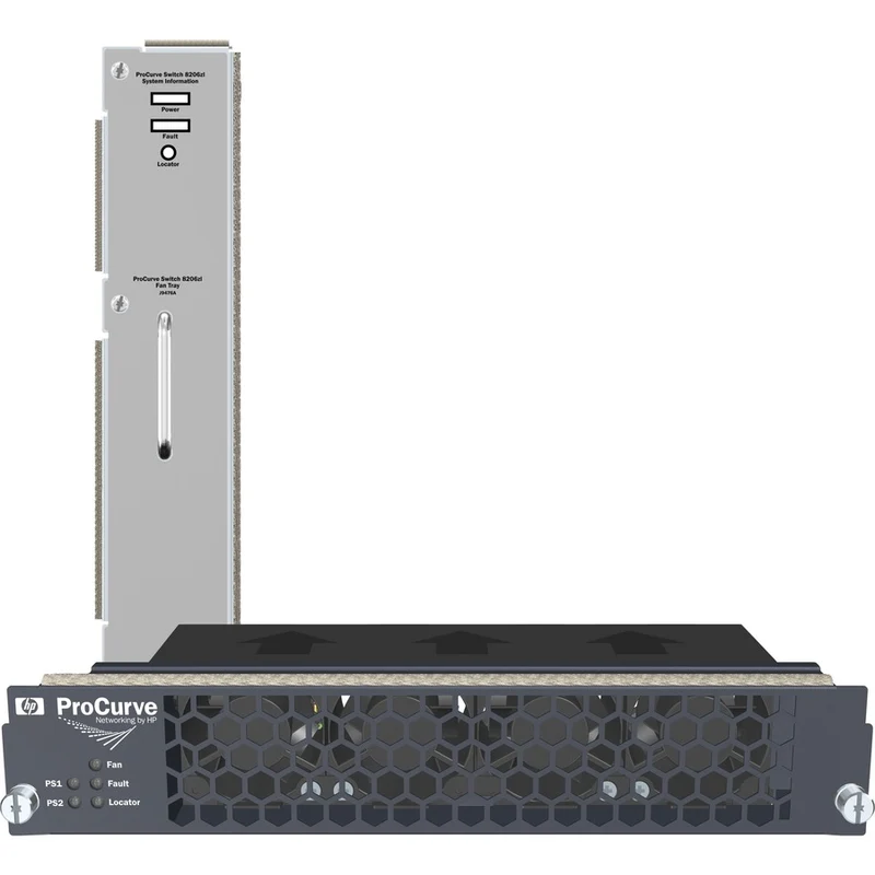 Bac de ventilateur à haut volume à flux d'air avant (côté port) vers arrière (côté alimentation) HPE X711 JG552A