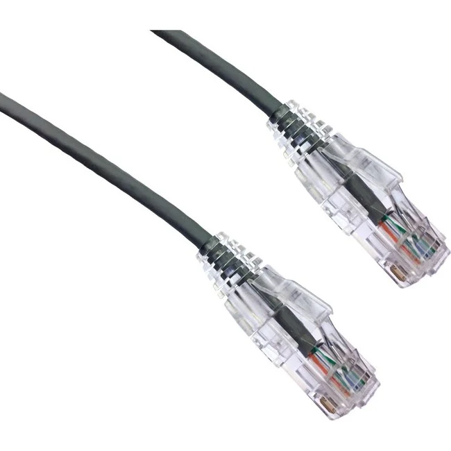 Câble de raccordement ultra-mince anti-accroc Axiom CAT2 BENDnFLEX 6FT 550 MHz (gris) C6BFSB-G2-AX