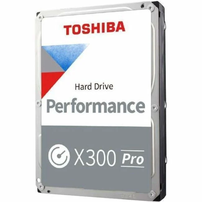 Disque dur Toshiba X300 Pro HDWR51CXZSTB 12 To - 3.5" interne - SATA (SATA/600) - Méthode d'enregistrement magnétique conventionnel (CMR) HDWR51CXZSTB