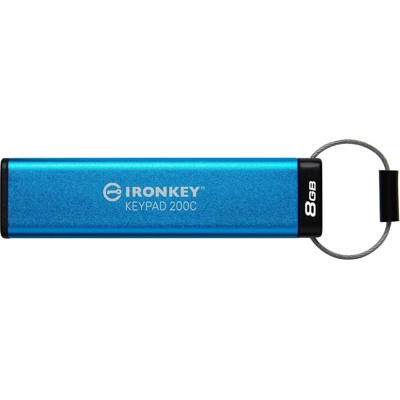 Clé USB 200 (Gen 8) Type C IronKey Keypad 3.2 1 Go IKKP200C/8 Go