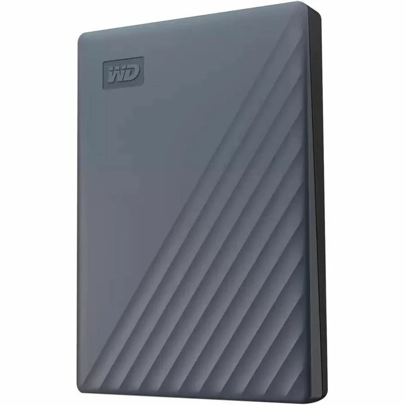 Disque dur externe portable WD My Passport WDBWML0020BGY-WESN 2 To - Gris silicone WDBWML0020BGY-WESN