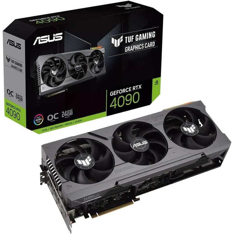 Carte graphique TUF NVIDIA GeForce RTX 4090 - 24 Go GDDR6X TUF-RTX4090-O24G-GAMING