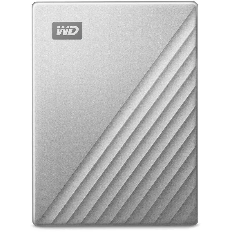 Disque dur portable WD My Passport Ultra WDBPMV0050BSL 5 To - Externe - Argent WDBPMV0050BSL-WESN