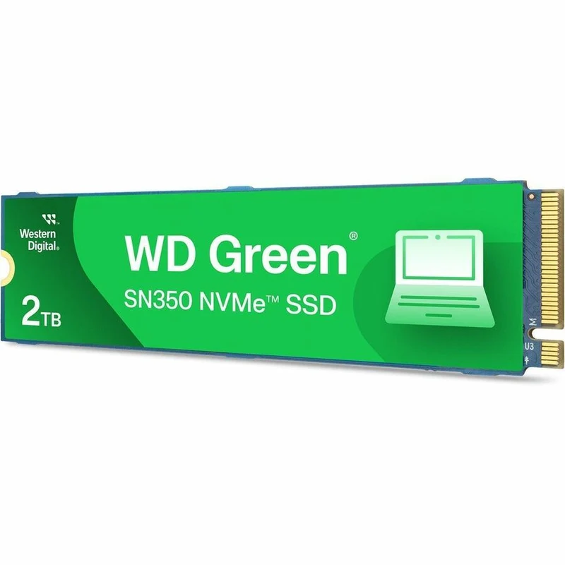 Disque SSD WD Green SN350 WDS200T3G0C-00AZL0 2 To - M.2 2280 interne - PCI Express NVMe (PCI Express NVMe 3.0 x4) WDS200T3G0C-00AZL0