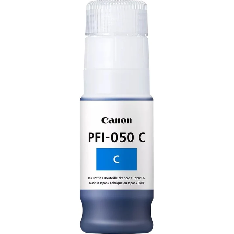 Cartouche d'encre jet d'encre originale Canon PFI-050 C - Pack cyan 5699C001