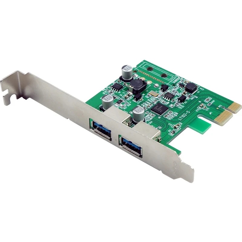 Carte PCIe interne VisionTek à deux ports USB 3.0 x1 pour PC et serveurs 900869