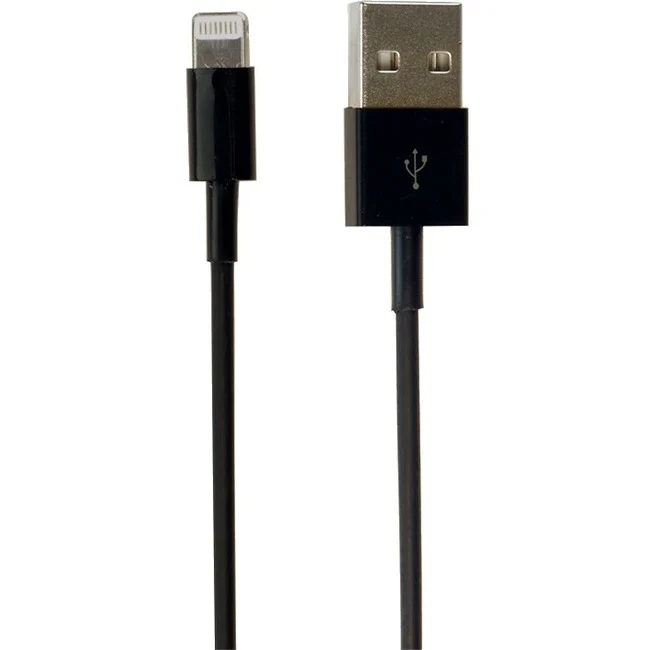 Câble VisionTek Lightning vers USB 25 mètre noir (M/M) 900780
