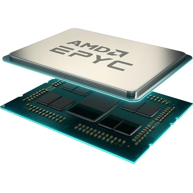 Processeur AMD EPYC 7003 (3e génération) 7643 octa-core (48 cœurs) 2.30 GHz - Pack OEM 100-000000326