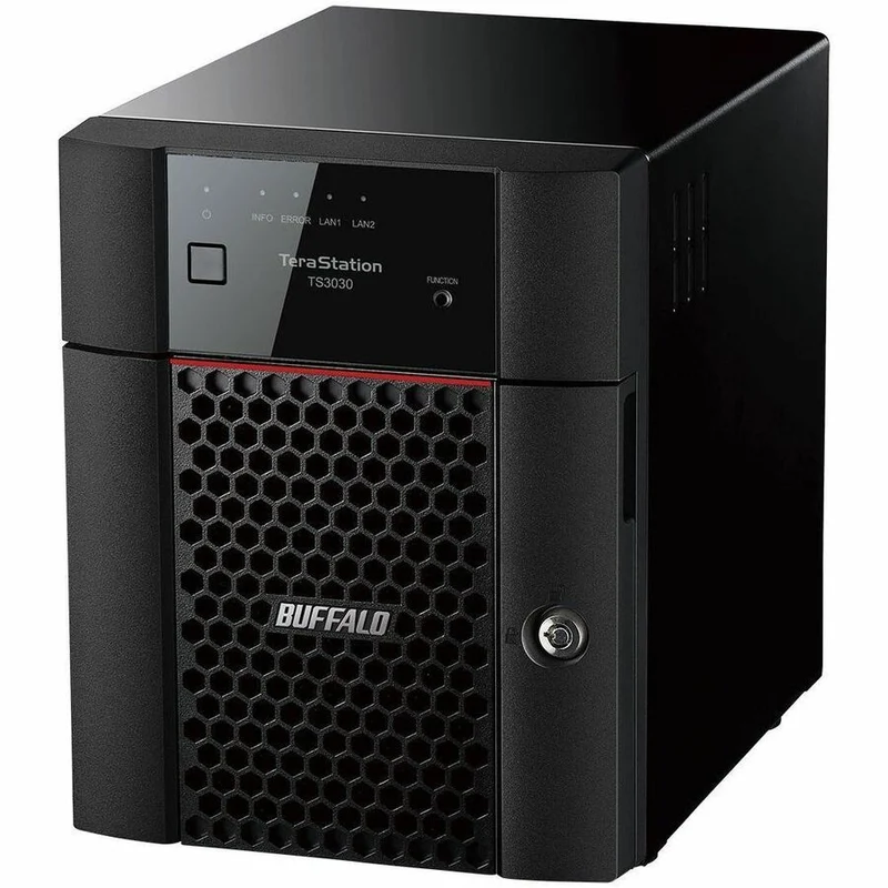 BUFFALO TeraStation 3430DN NAS de bureau à 2 baies partiellement rempli 16 To (2 x 8 To) Disque dur inclus 2.5 GBE iSCSI Conforme TAA TS3430DN1602
