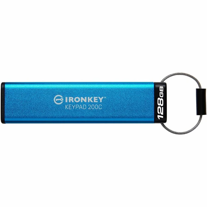 Clé USB 200 (Gen 128) Type C IronKey Keypad 3.2 1 Go IKKP200C/128 Go