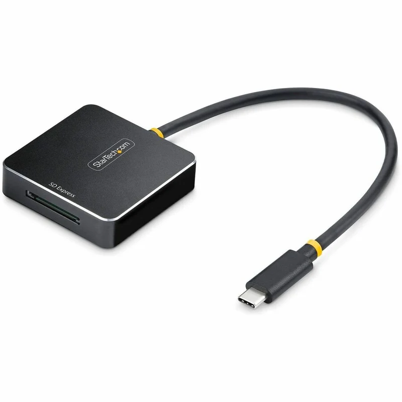 StarTech.com Lecteur de cartes SD Express USB-C, lecteur de cartes mémoire USB 3.2 (10 Gbit/s) portable, adaptateur USB Type-C vers Secure Digital 7.1 1B-USB-C-SDE-ADAPTER