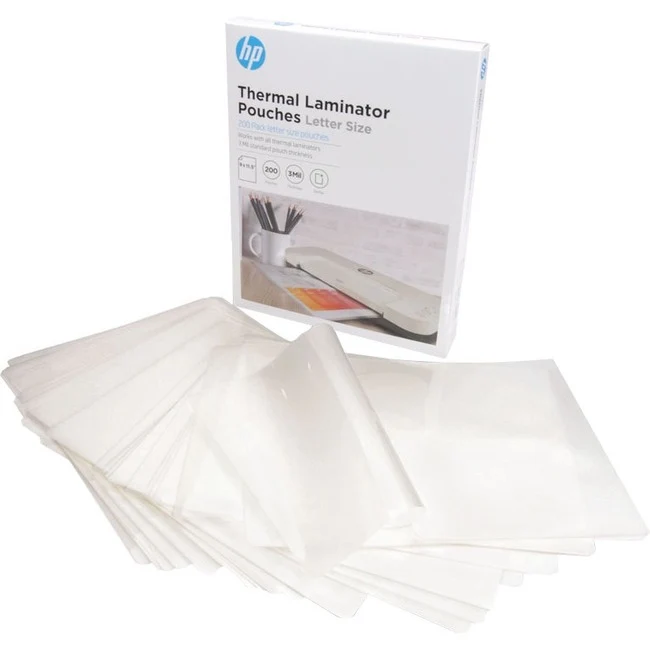 Pochettes format lettre pour plastifieuse HP S200 91013T