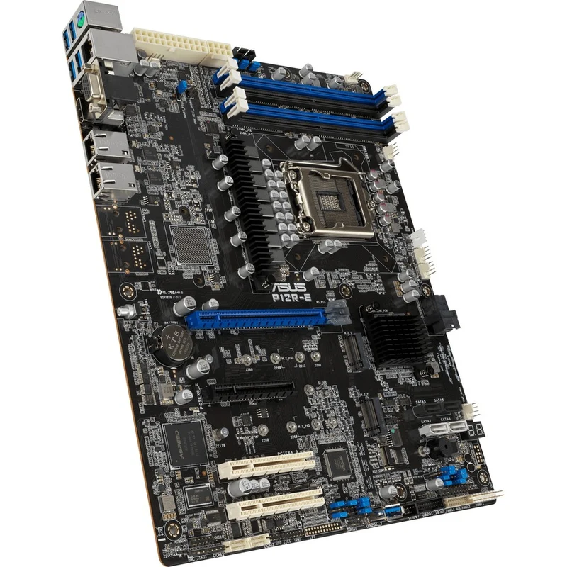 Carte mère serveur Asus P12R-E - Chipset Intel C256 - Socket LGA-1200 - ATX P12R-E