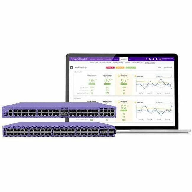Commutateur PoE multi-Gig 48 W 90 ports Extreme Networks 48MW-4Y 4120-48MW-4Y