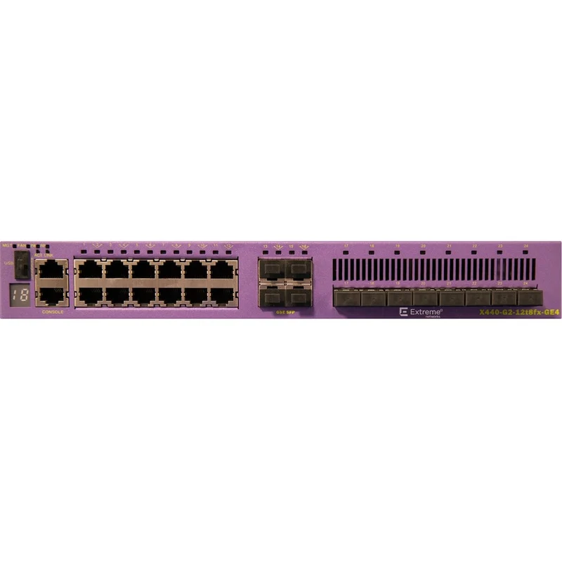 Commutateur Ethernet Extreme Networks X440-G2-12t8fx-GE4 16540