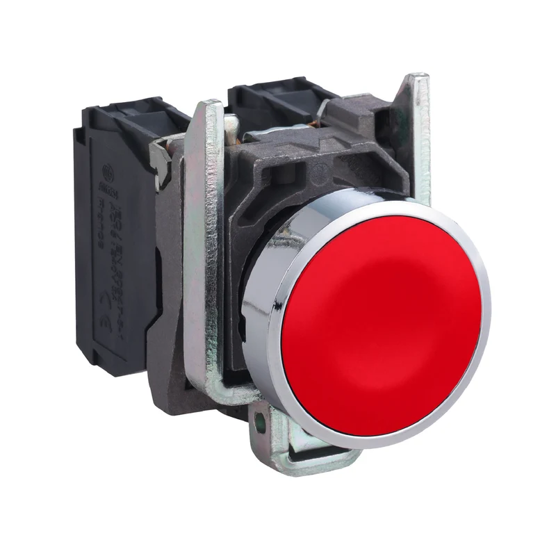 NON ILLRED FLUSH MOMENTARY W/1 N/O1N/C