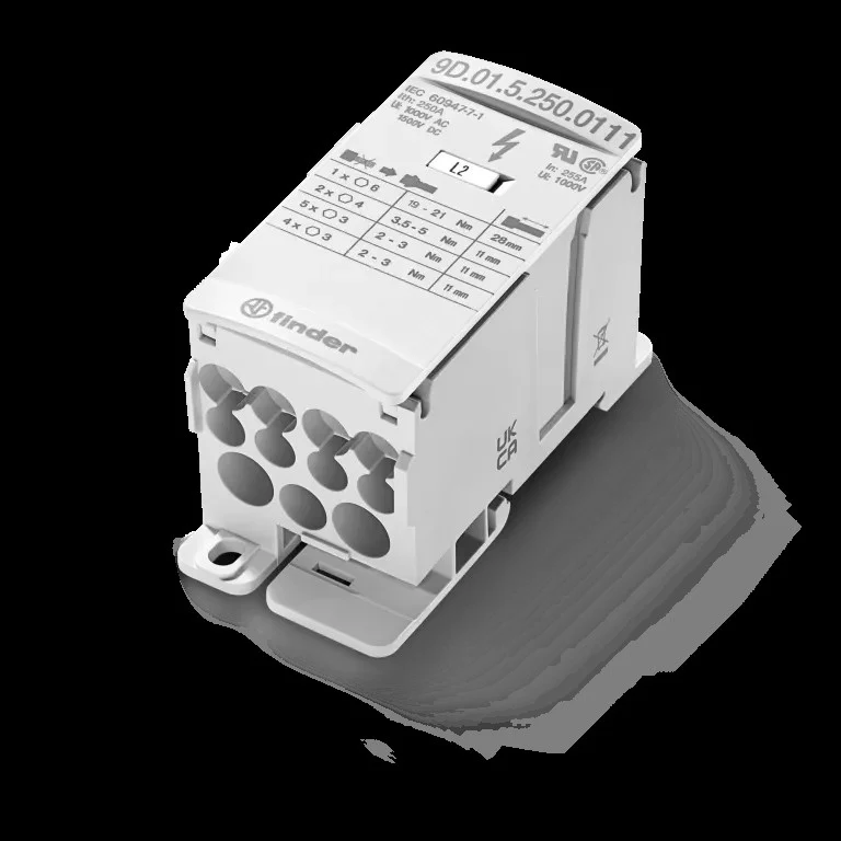 BLOCK TERMINAL 125A 2IN 10 OUT