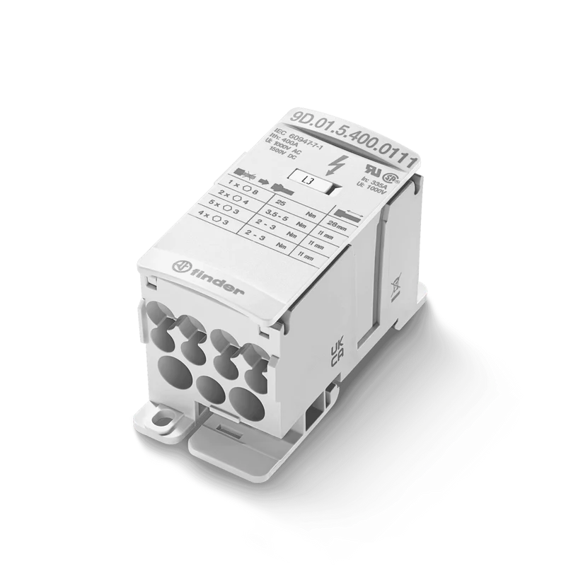 BLOCK TERMINAL 400A 1IN 11 OUT