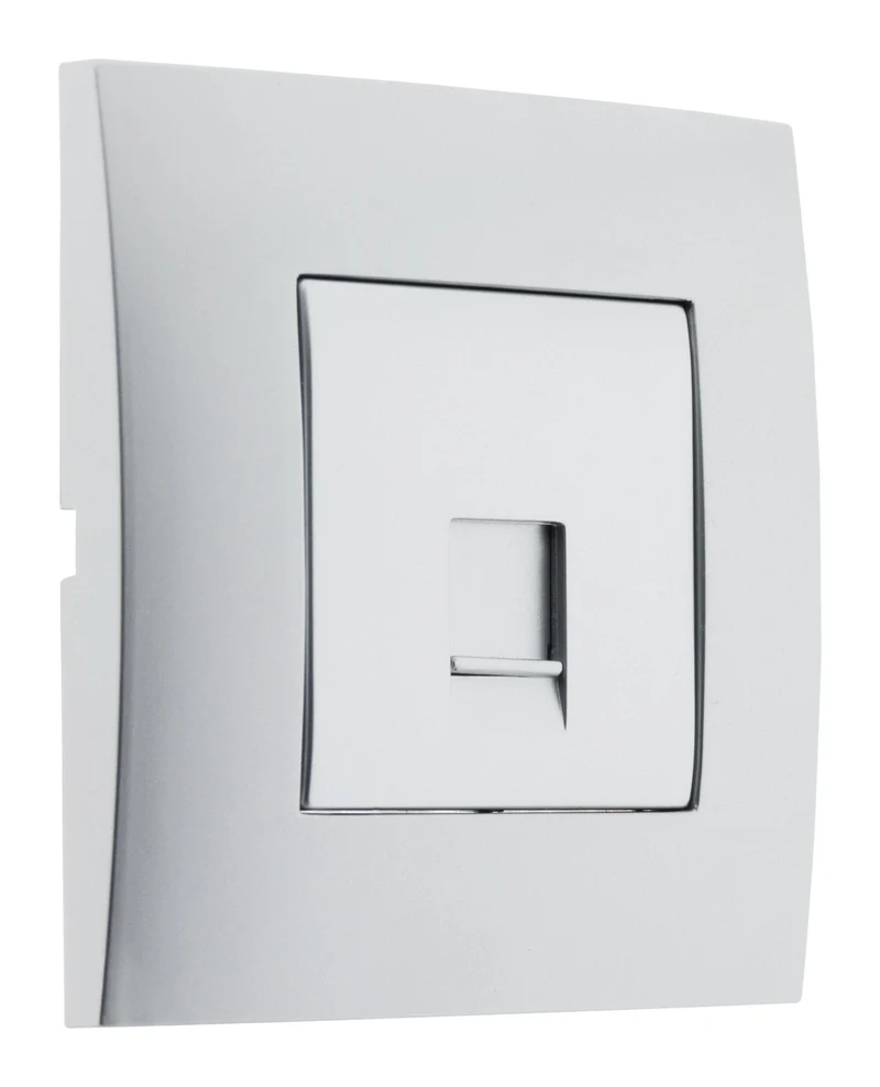 Prise téléphone RJ45 gris - Simplea - Zenitech