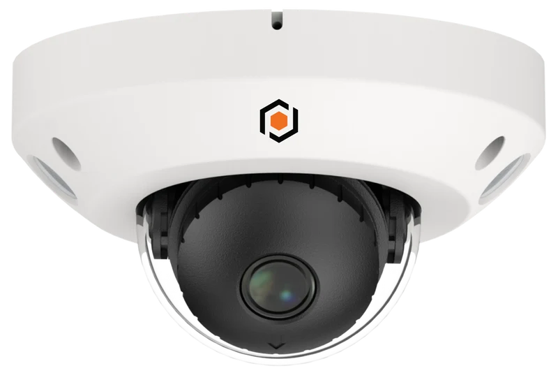 Mini Dome Camera IP Fixed 5 MP 2.8 mm NDAA FLF28D5MP-AI-B