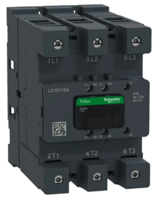 CONTACTOR DECA 115A 3P 48-130V AC/DC
