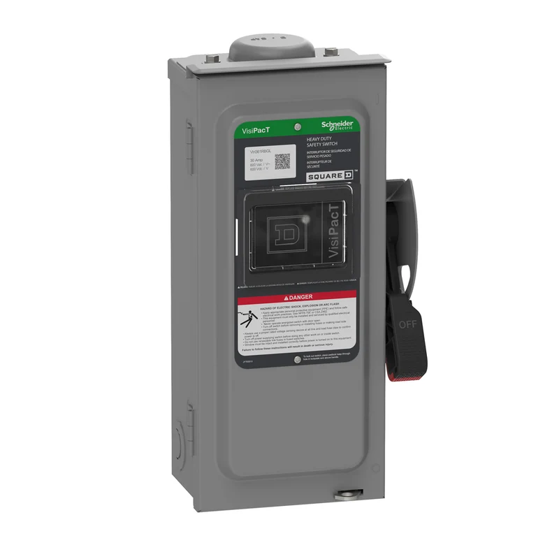Safety Switch, NEMA 3R, 600V, 30A, 3 pole