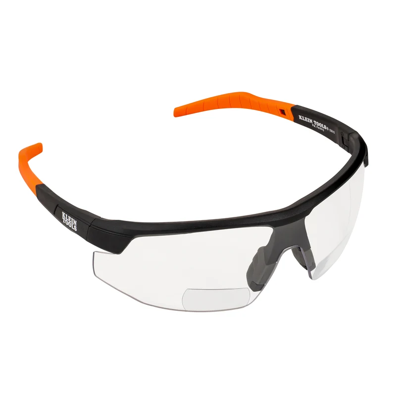 BIFOCAL SAFETY GLASSES +2.00