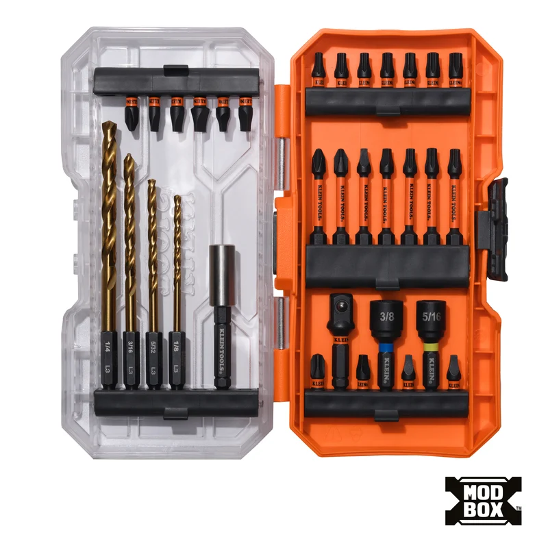 DRILL AND DRIVER BIT SET, 32-PIECE