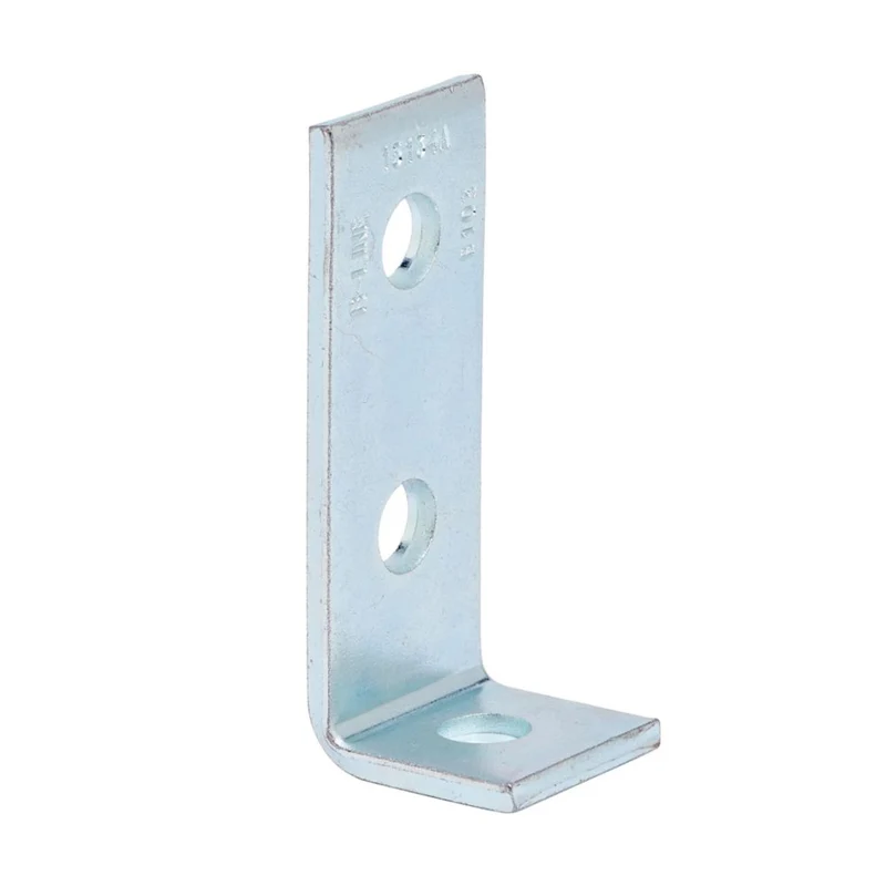 FITTING CHANNEL 90D 4-1/8X1-5/8" 3-HOLE HDG