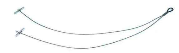 WIRE ROPE 120" LENGTH TOGGLE STYLE 30" LEG