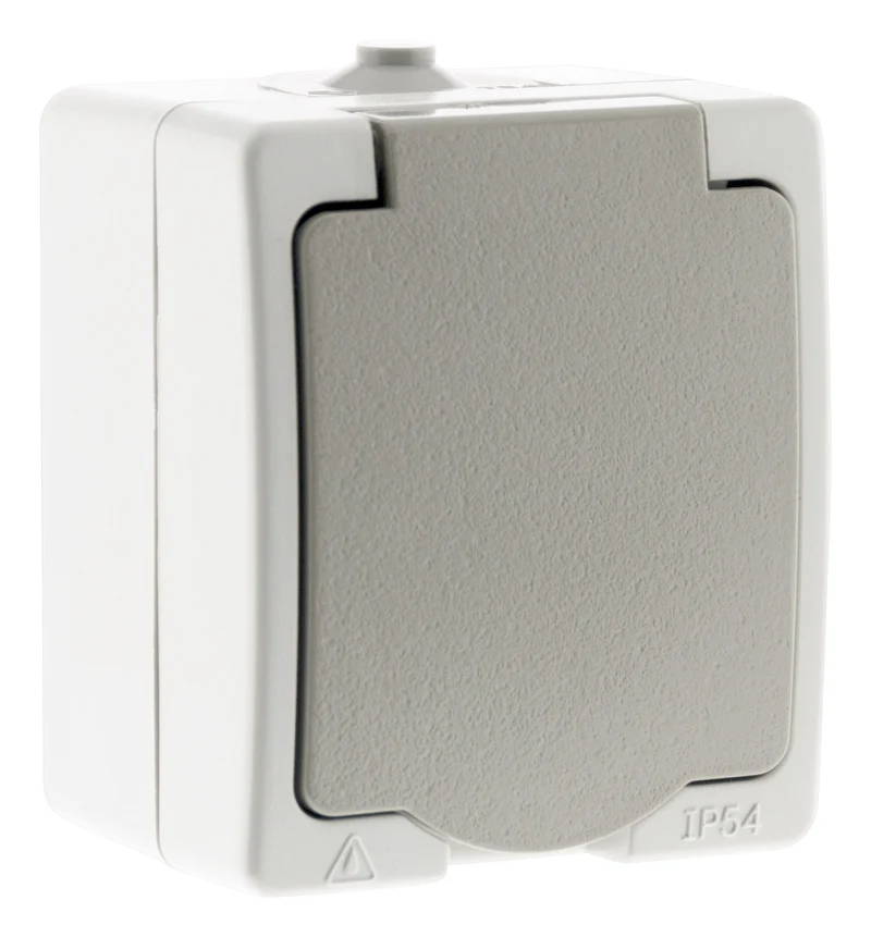 Prise 2P+T saillie raccordement rapide - Zenitech