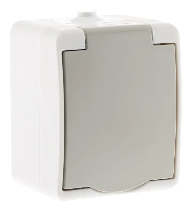 Prise 2 pôles + terre IP54 - Zenitech