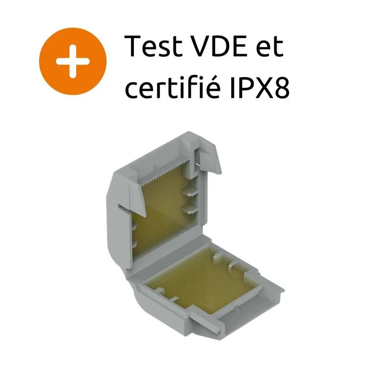 Boîte Gelbox T1 série 221/2273 4mm² - IPX8 - Wago