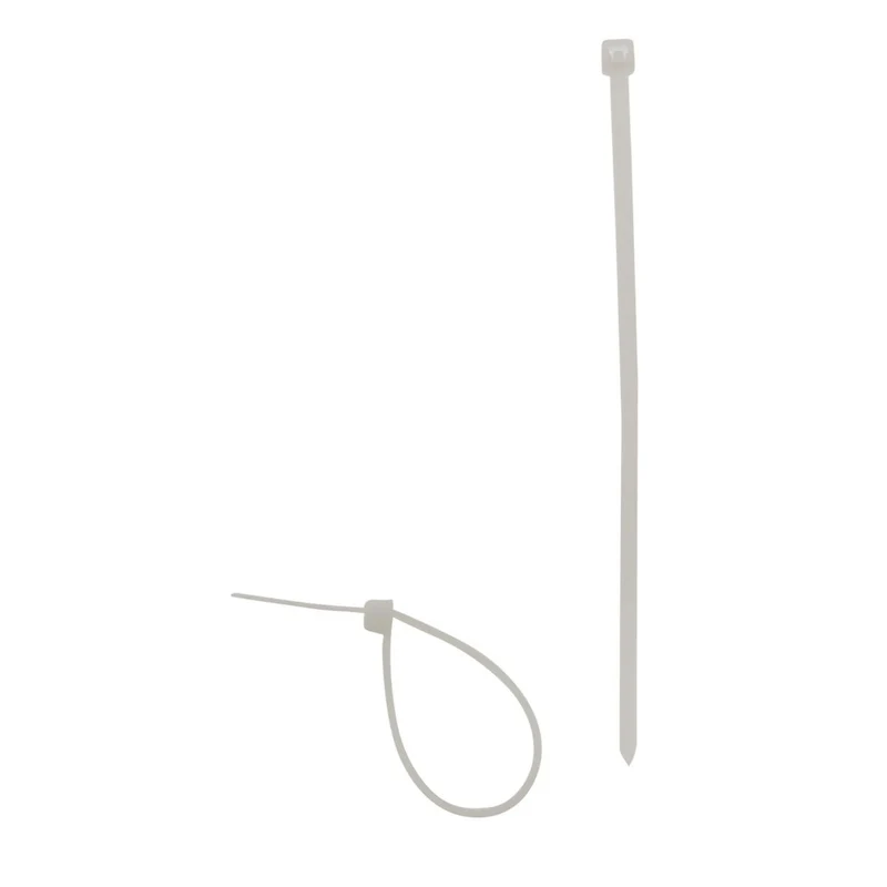 Lot de colliers de câblage transparents - 2,5x 98mm - Zenitech