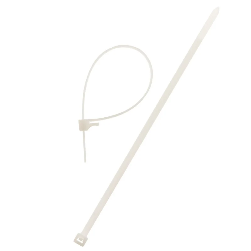 Lot de colliers de câblage réutilisables 4,8x 200mm Zenitech