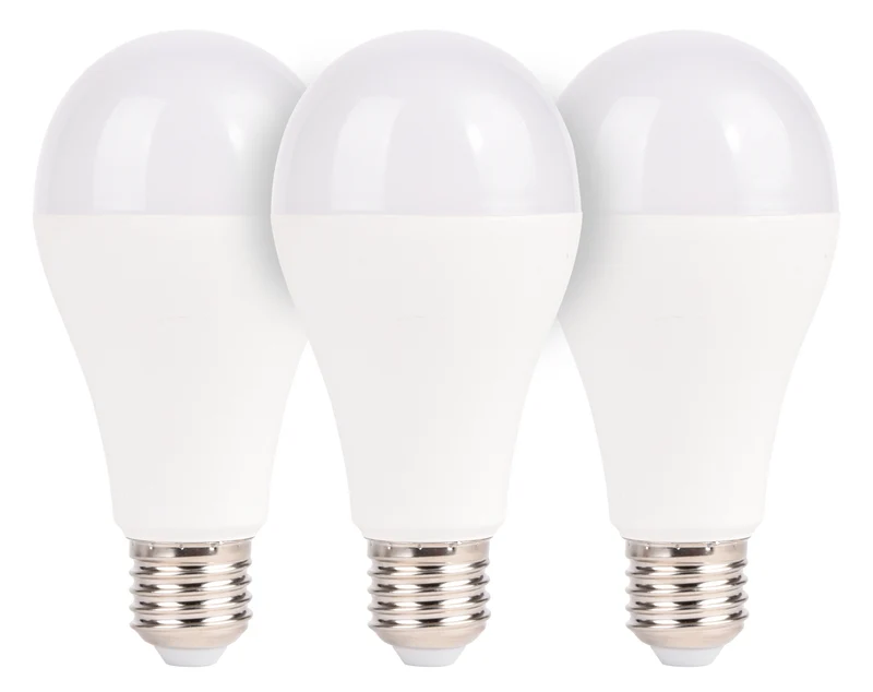 Lot de 3 Ampoules LED connectée (LuzE) E27 2700/6500K 1050lm 11W WiFi - Voltman