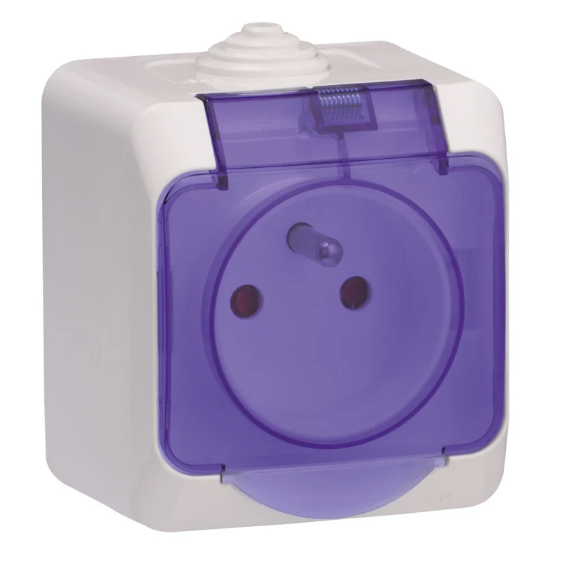 Prise 2P+T avec cache Cedar Plus - Schneider