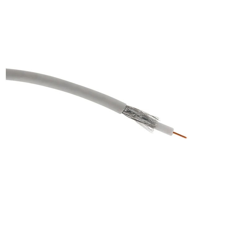 Câble coaxial TV - 21 VATCA PH blanc - Zenitech