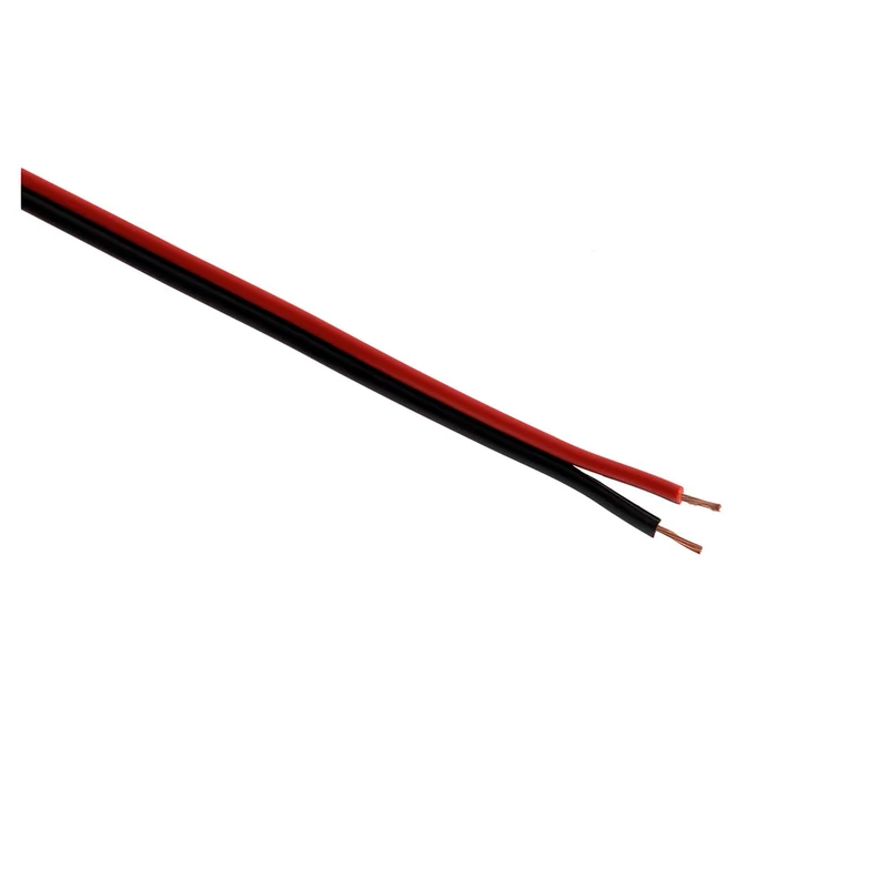 Câble audio HI-FI 2x0,35mm² rouge - Zenitech